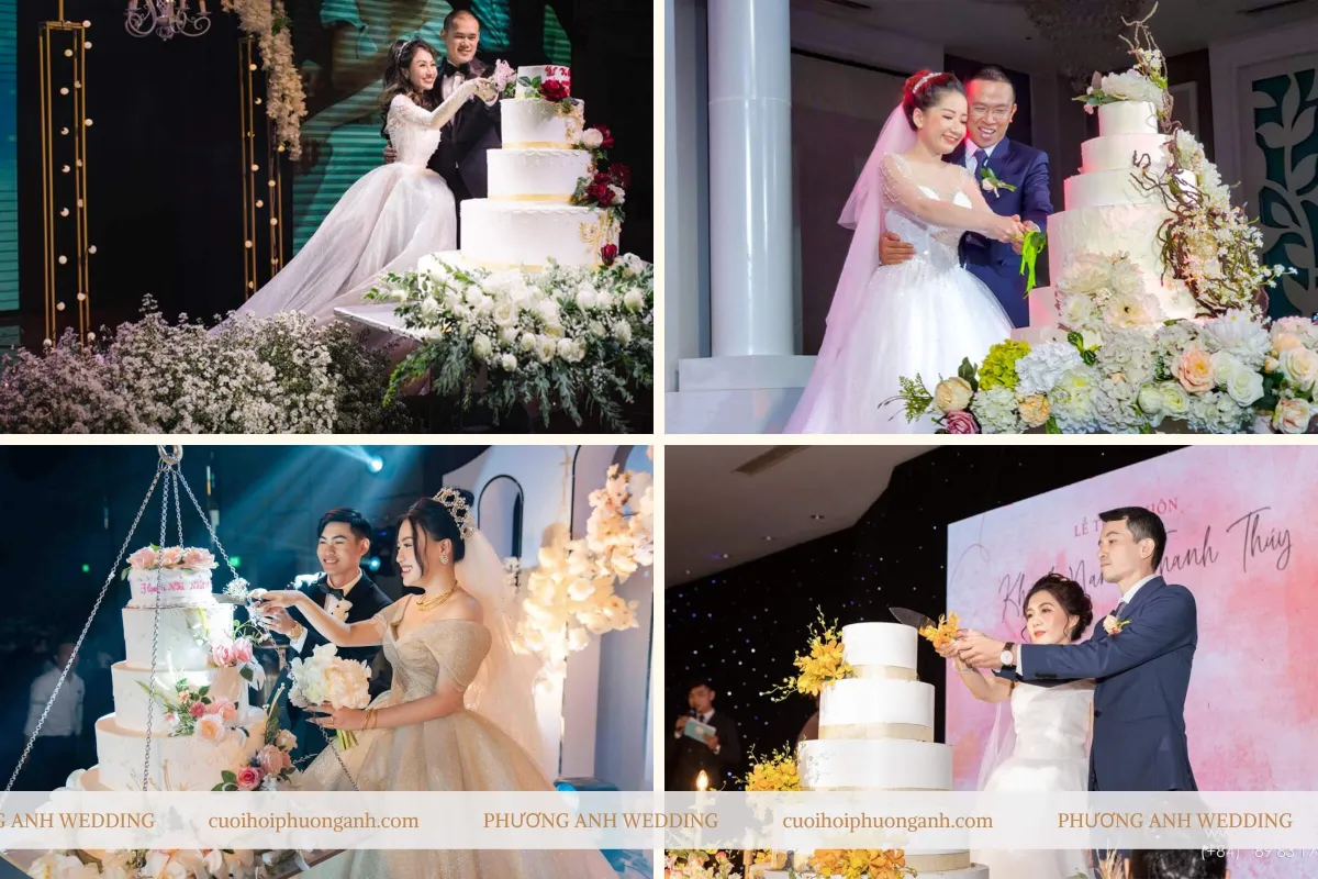 Hình ảnh cắt bánh cưới 3