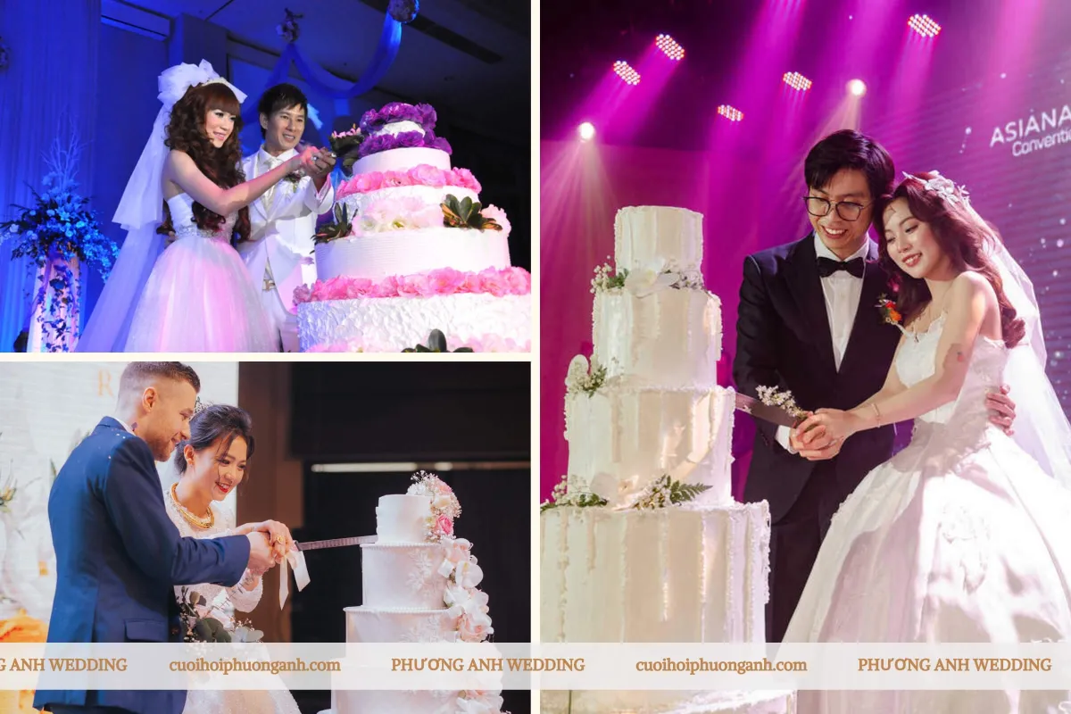 Hình ảnh cắt bánh cưới 2