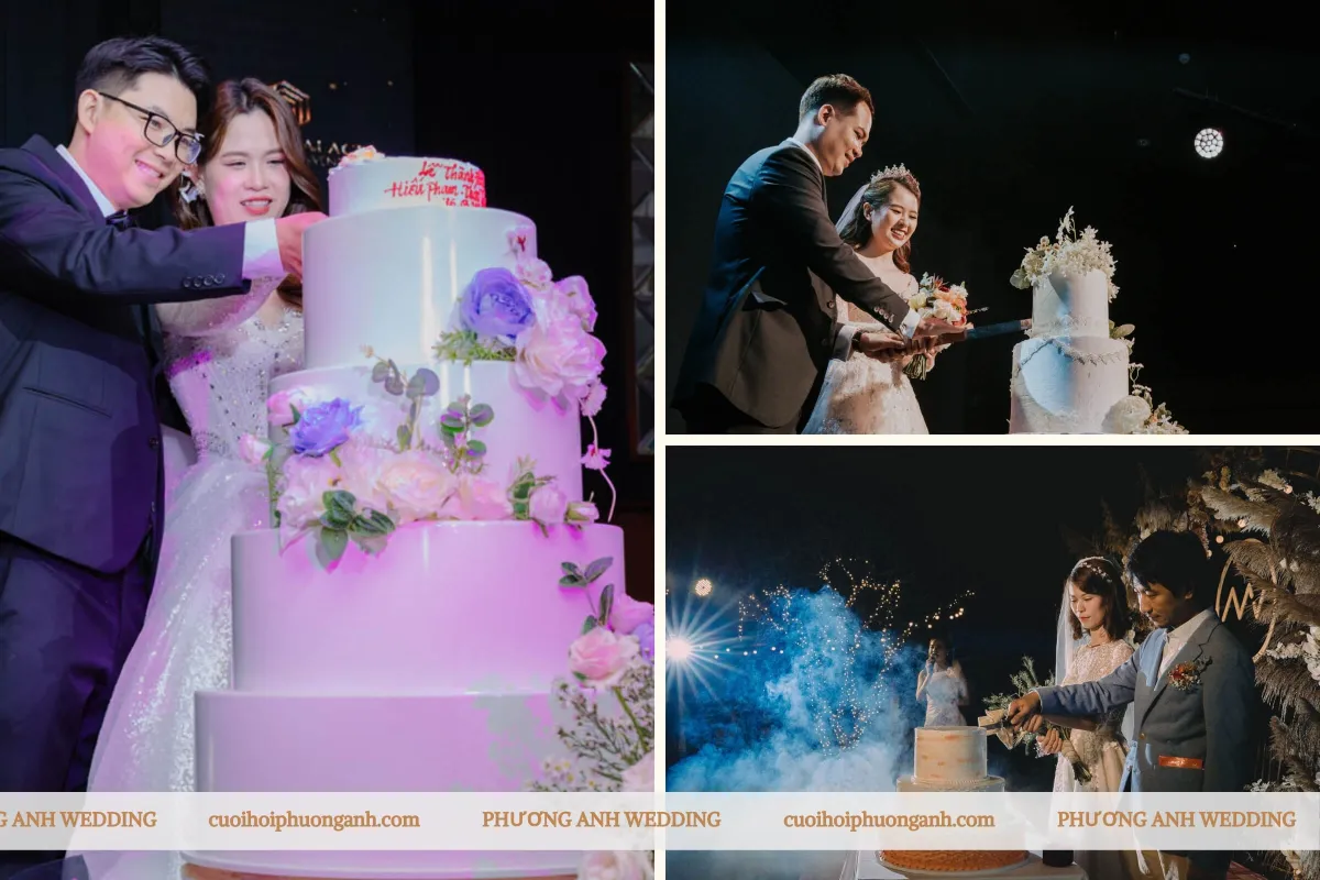 Hình ảnh cắt bánh cưới 4