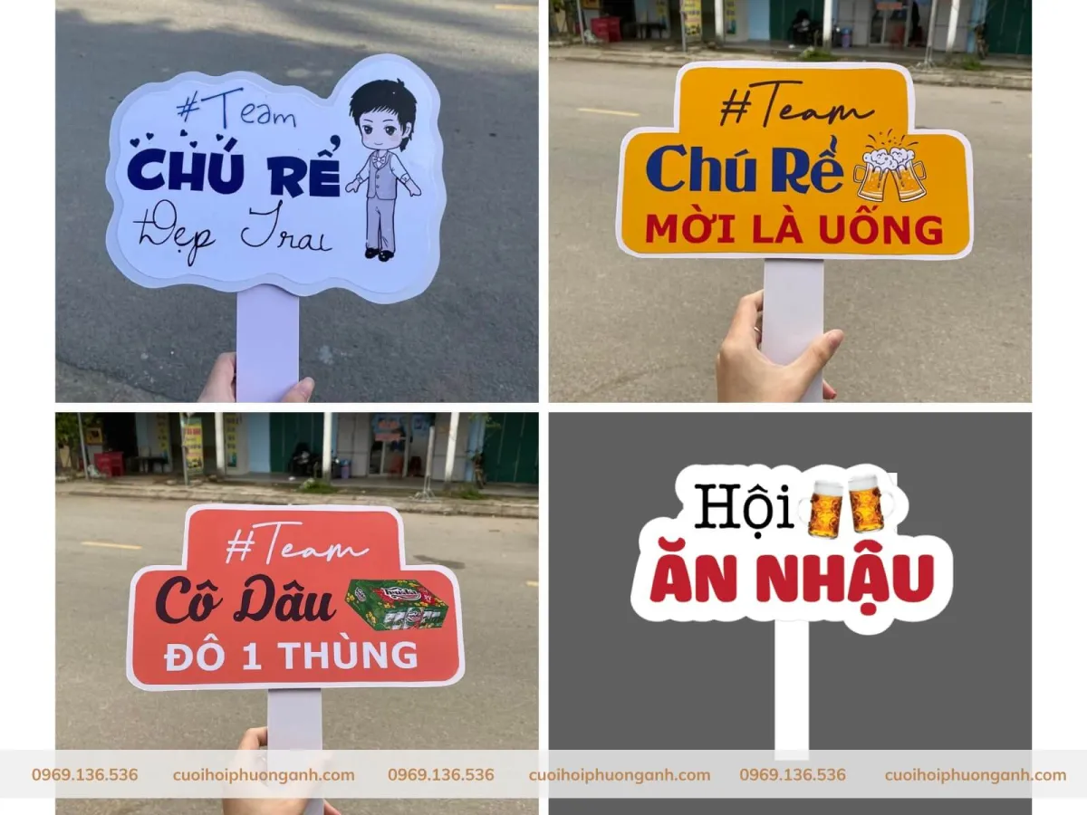 Hashtag đám cưới đẹp theo “Team, Hội, Ban”