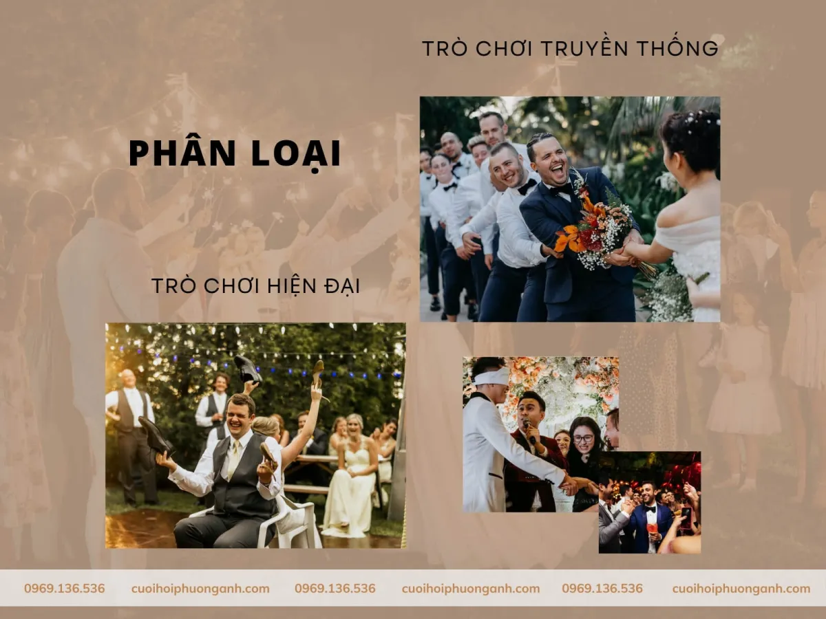 Phân loại trò chơi đám cưới