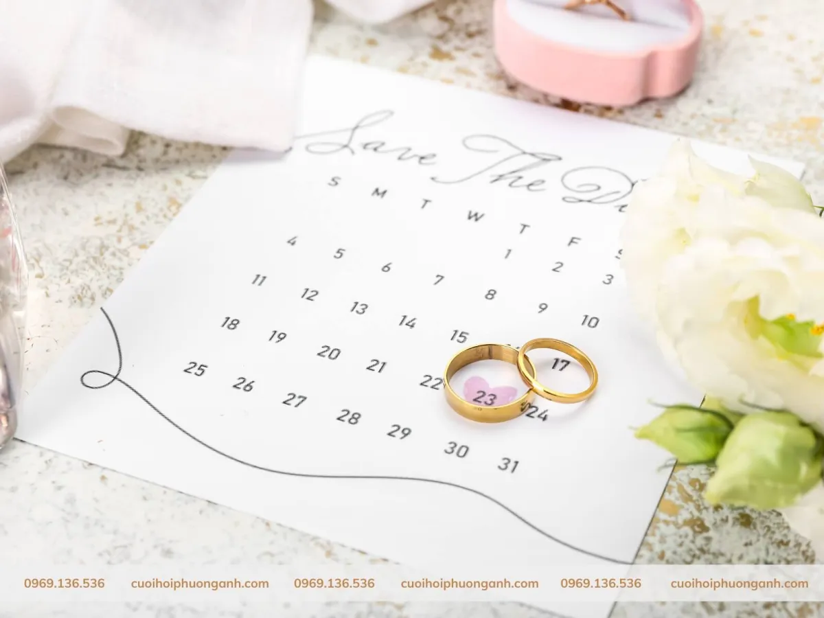 Khi tổ chức lễ ăn hỏi, cần chọn ngày giờ tốt để tránh điềm xui