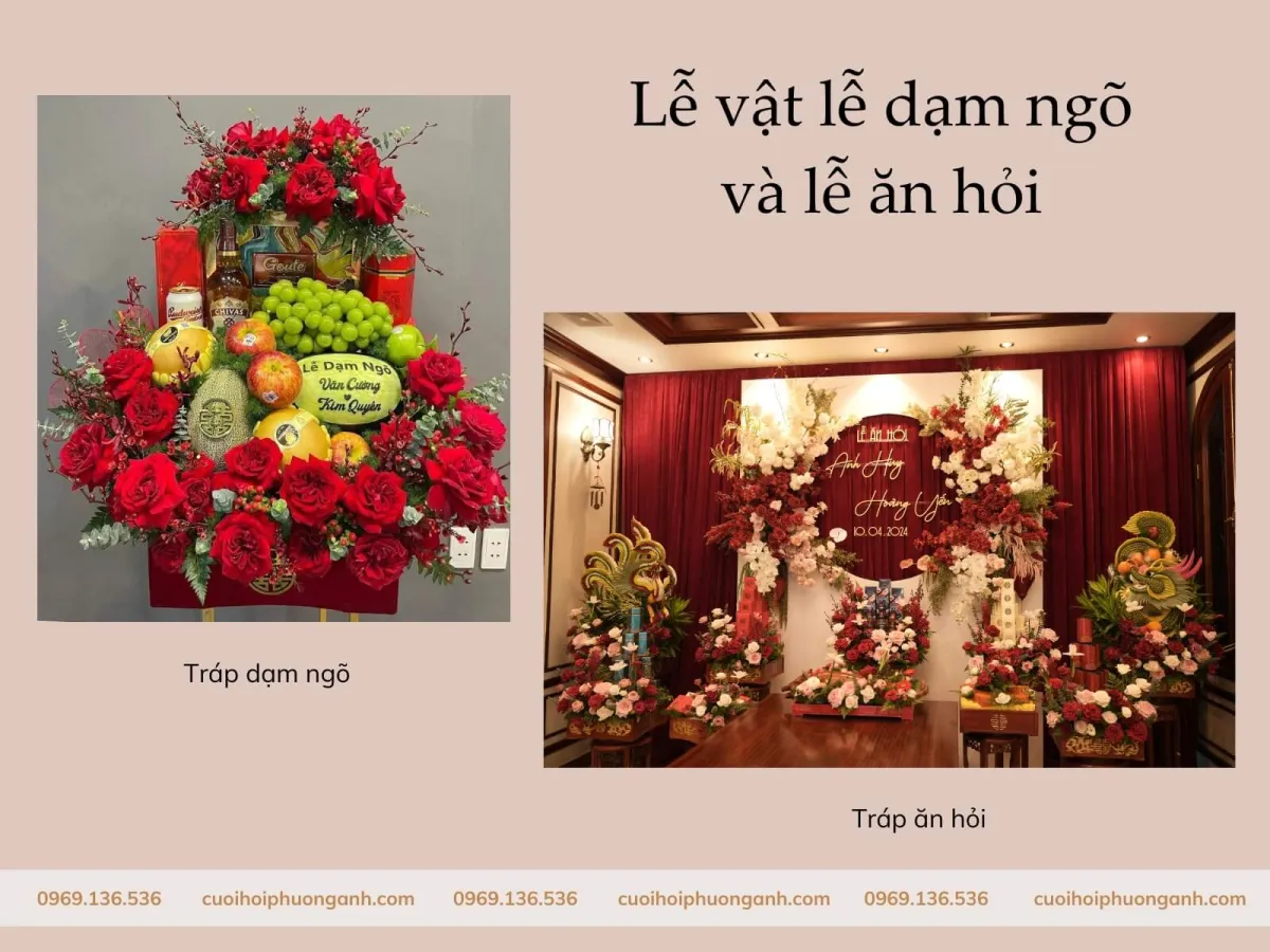 Lễ vật lễ ăn hỏi và dạm ngõ