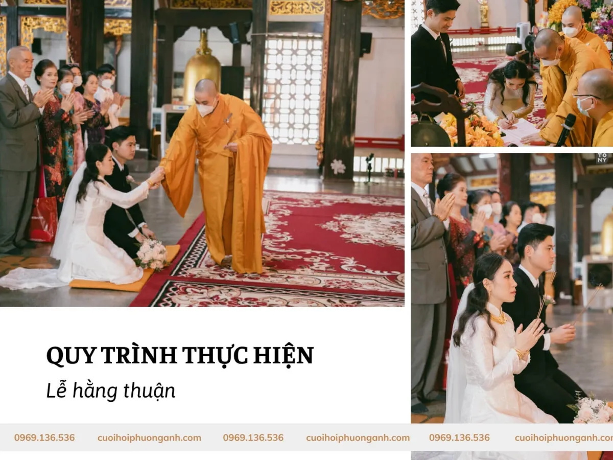 Quy trình tổ chức Lễ Hằng Thuận
