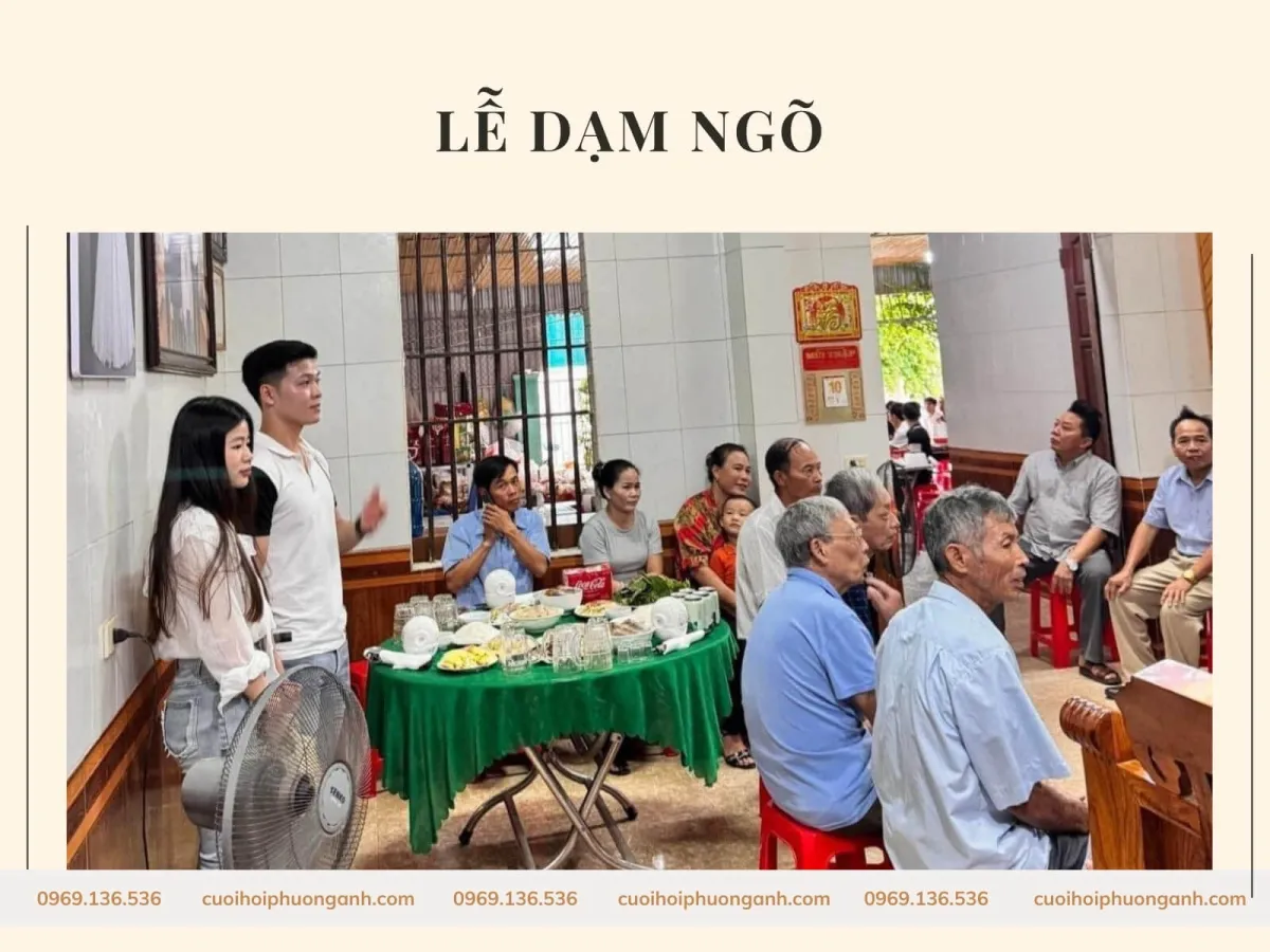 Lễ dạm ngõ là "cầu nối" đầu tiên giữa hai gia đình thông gia 