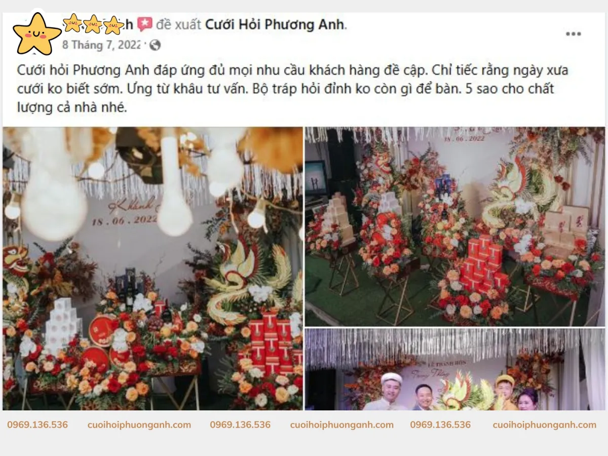 Đánh giá của khách hàng đã sử dụng dịch vụ 1