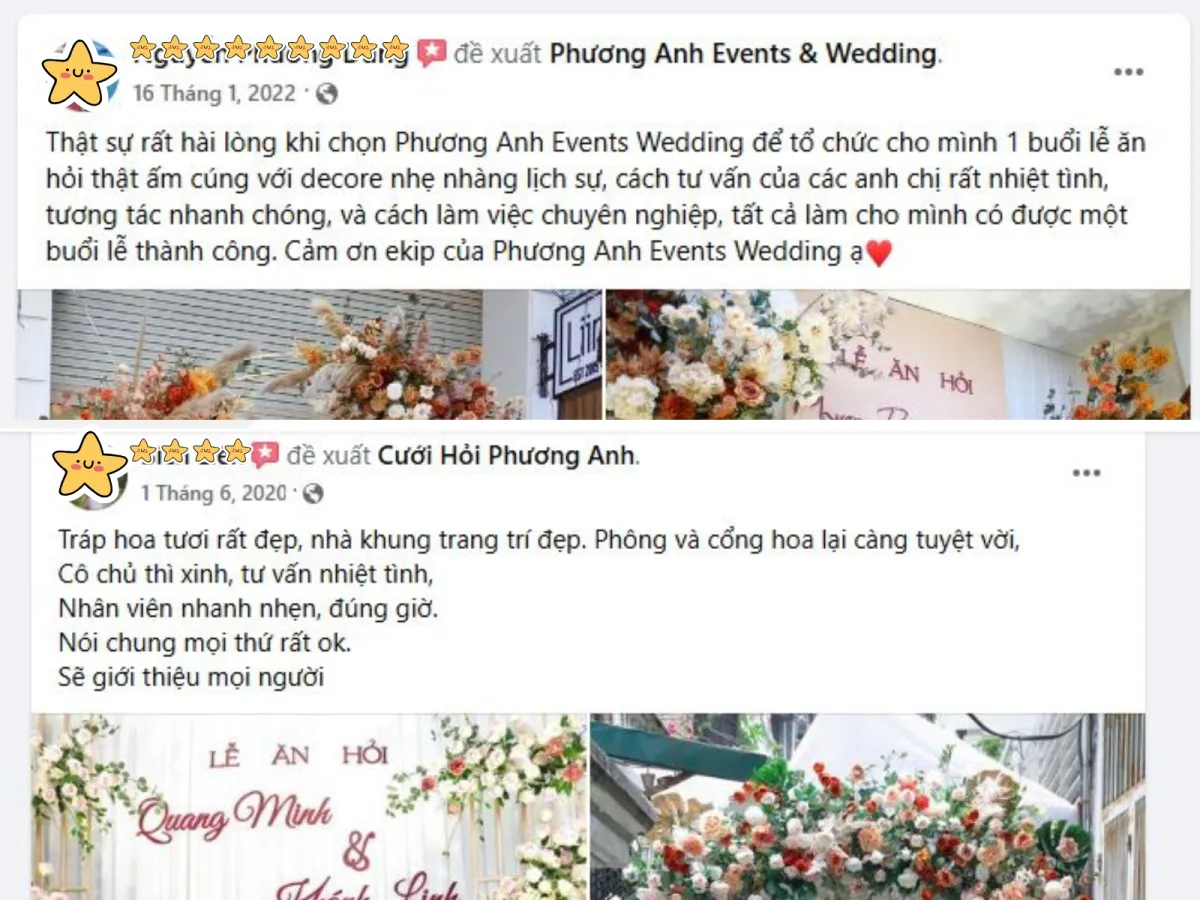 Đánh giá của khách hàng đã sử dụng dịch vụ 2