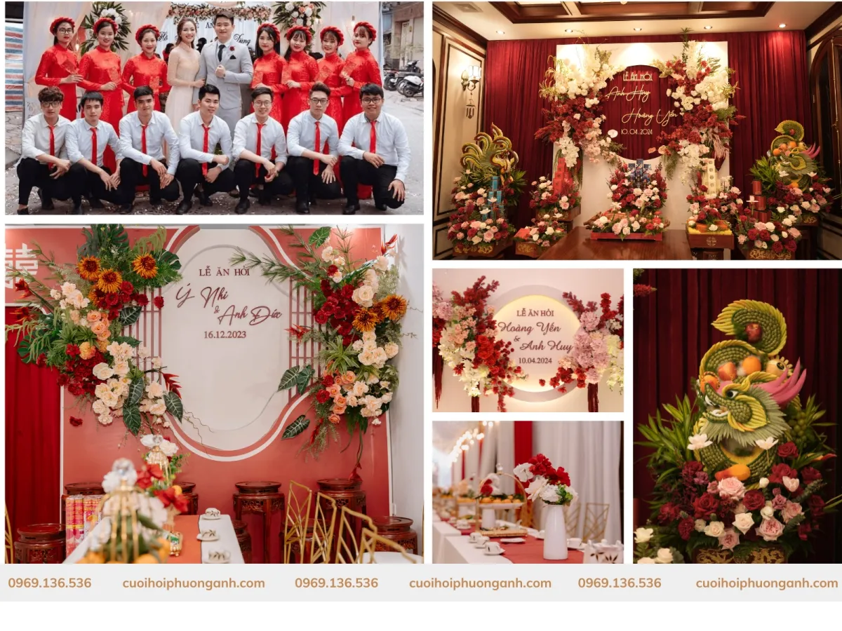 Dịch vụ ăn hỏi trọn gói