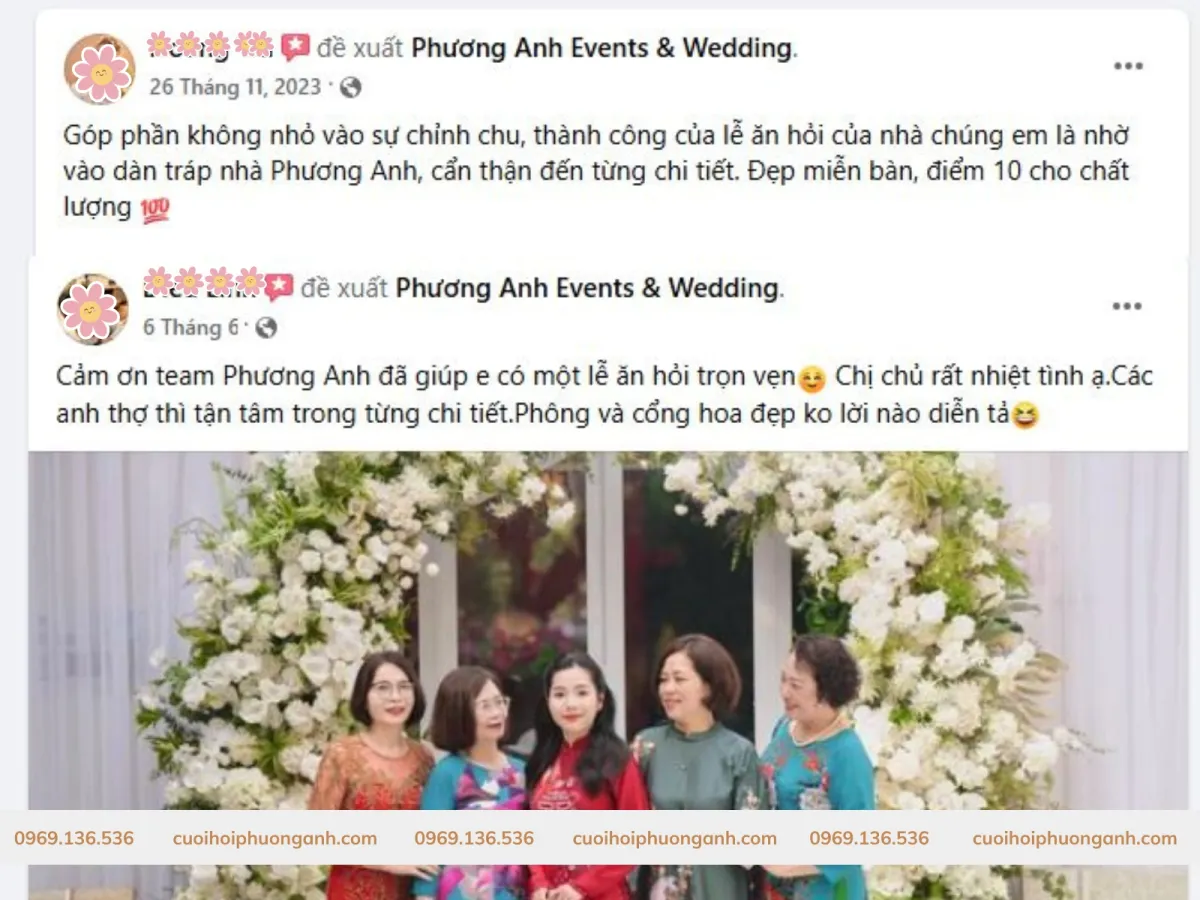 Đánh giá của khách hàng đã sử dụng dịch vụ 3