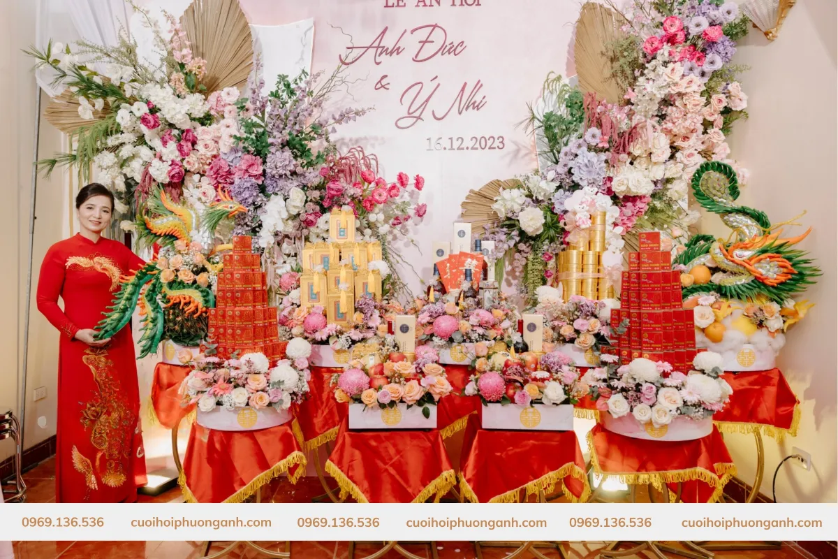 Mẫu tráp ăn hỏi cao cấp đang thịnh hành
