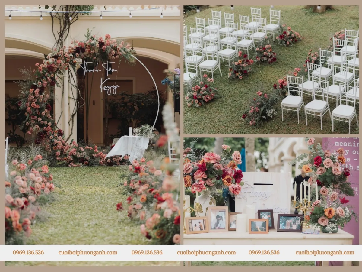 Trang trí đám cưới resort - Giải pháp kiến tạo không gian cưới hoàn hảo