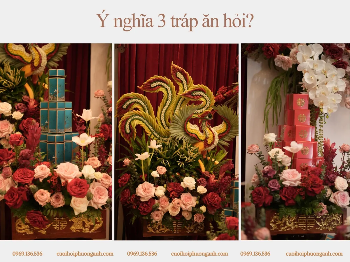      Tráp ăn hỏi 3 lễ là gì? Ý nghĩa 3 tráp ăn hỏi?