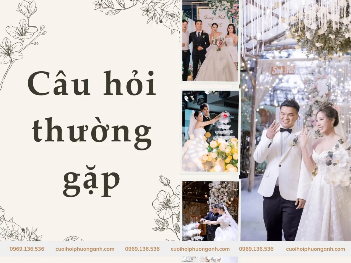 Câu hỏi thường gặp về chi phí đám cưới