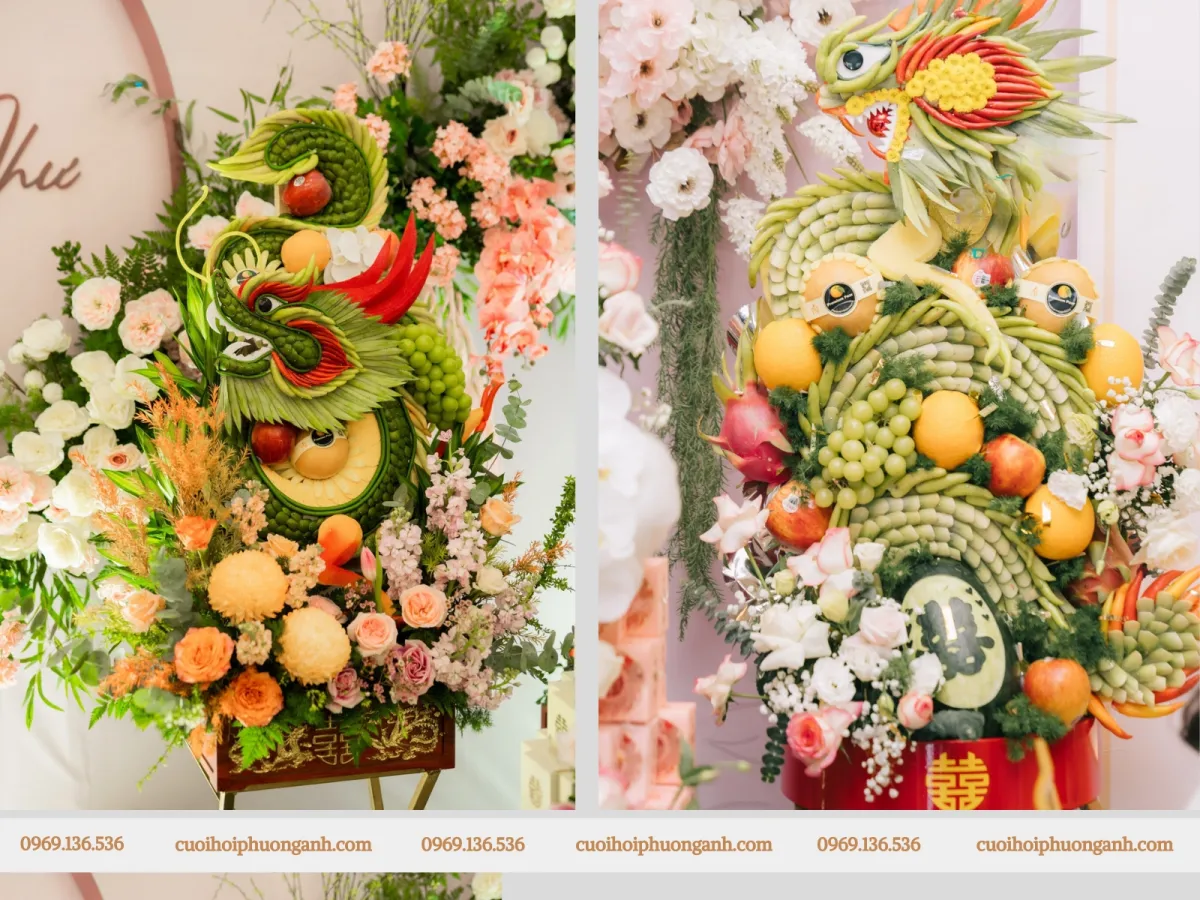 Mẫu tráp hoa quả đẹp 7