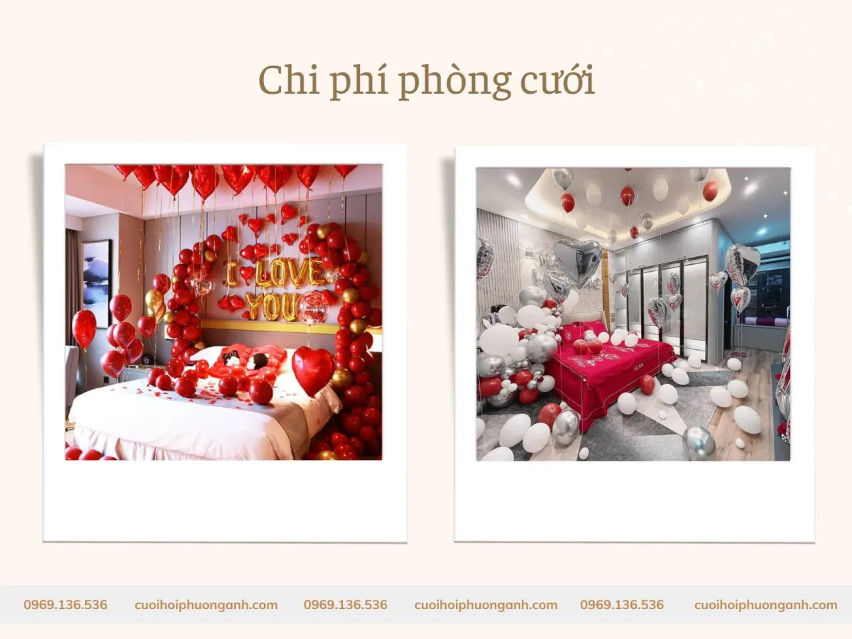 Chi phí phòng cưới