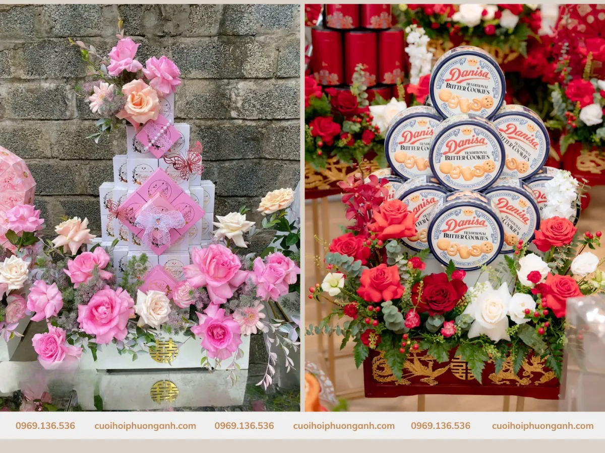 Lưu ý khi chuẩn bị tráp bánh kẹo