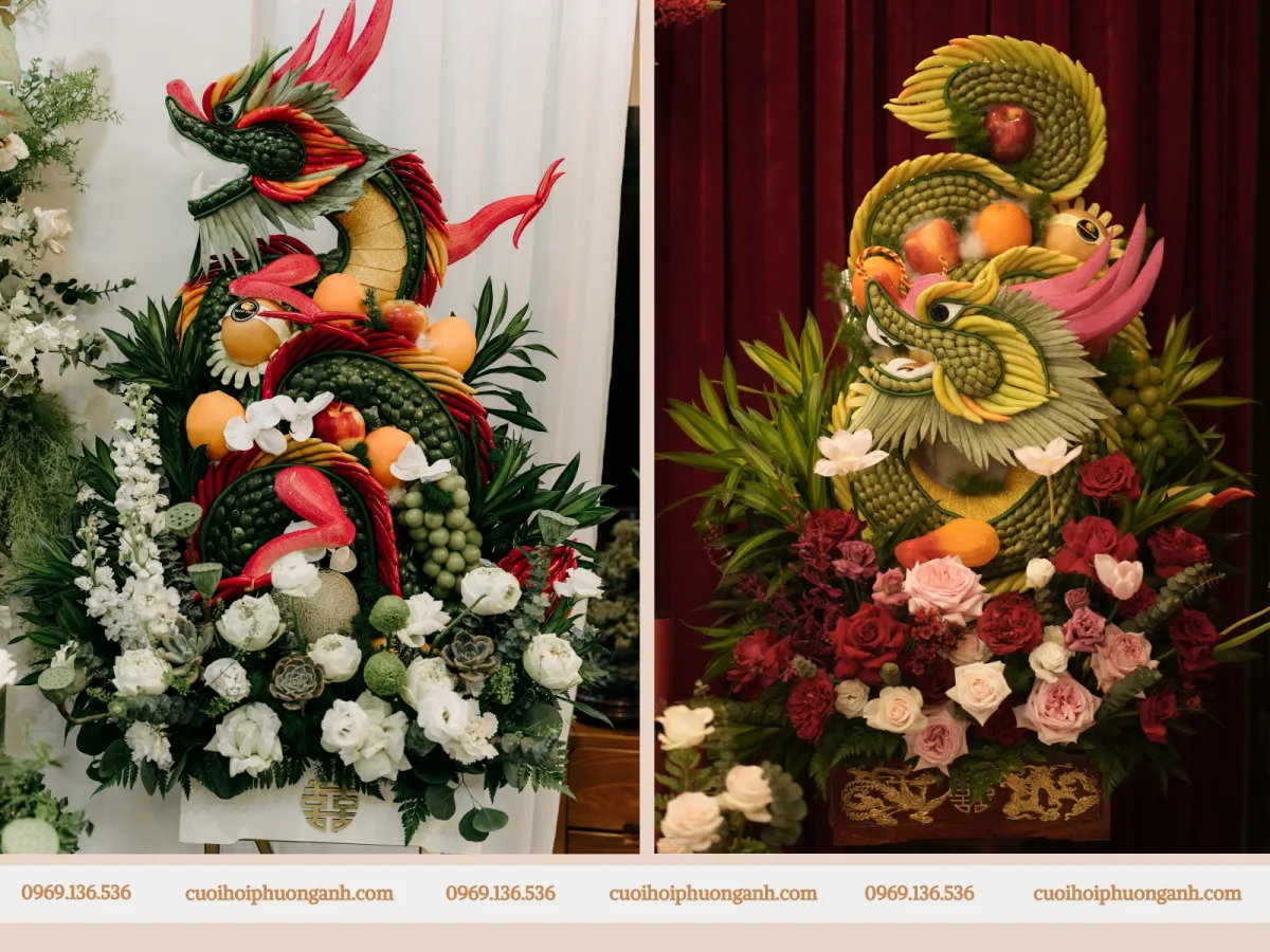 Mẫu tráp hoa quả đẹp 5