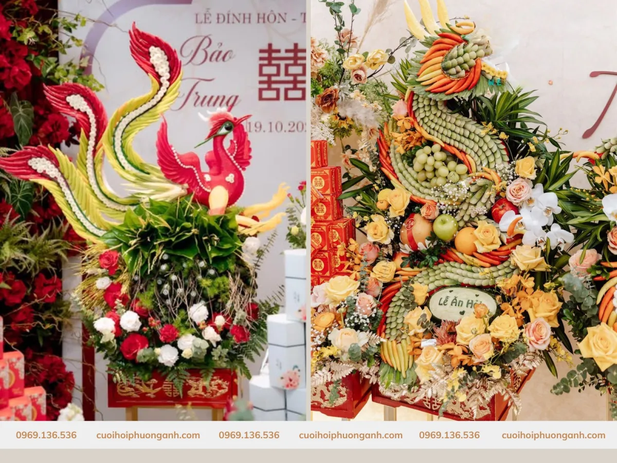Các mẫu tráp rồng phượng đẹp, thịnh hành hiện nay 10