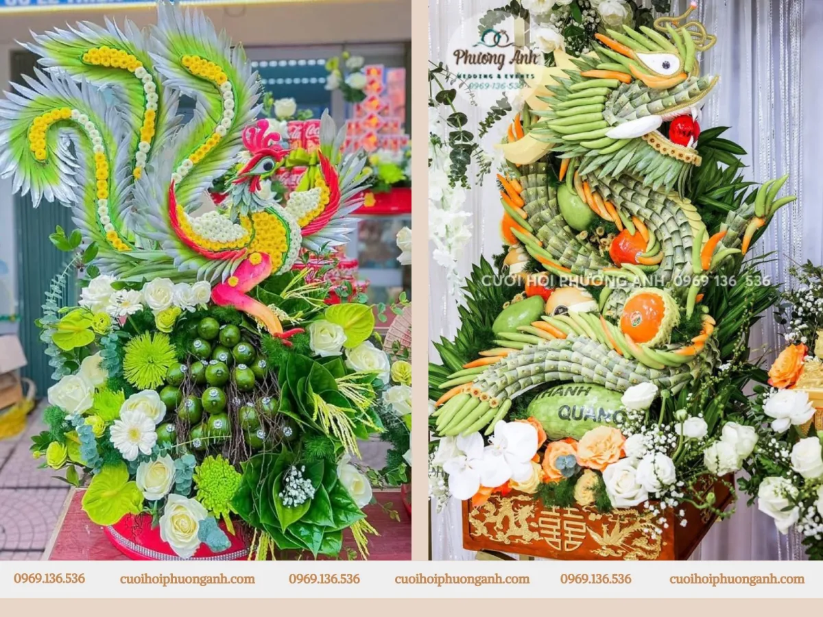 Các mẫu tráp rồng phượng đẹp, thịnh hành hiện nay 11