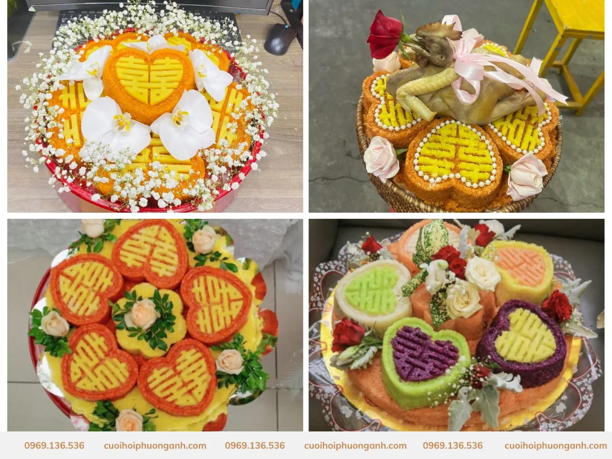 Mẫu tráp xôi ăn hỏi đẹp 7