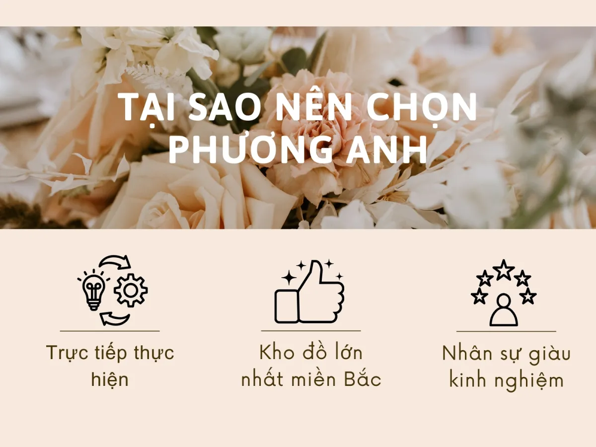 Vì sao nên chọn Dịch vụ cưới hỏi Hà Đông tại Phương Anh Wedding