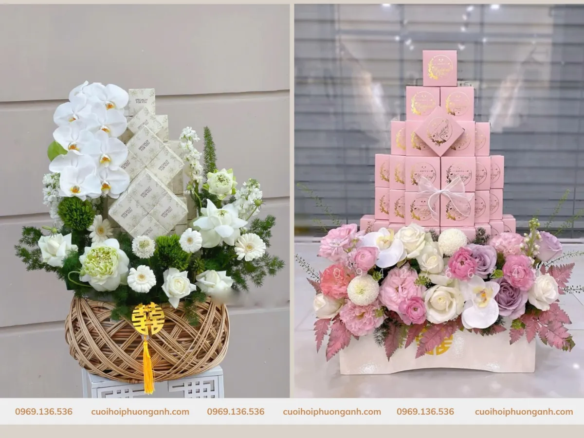 Mẫu tráp bánh ăn hỏi hiện đại 1