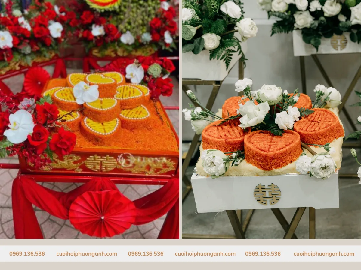 Mẫu tráp xôi ăn hỏi đẹp 3