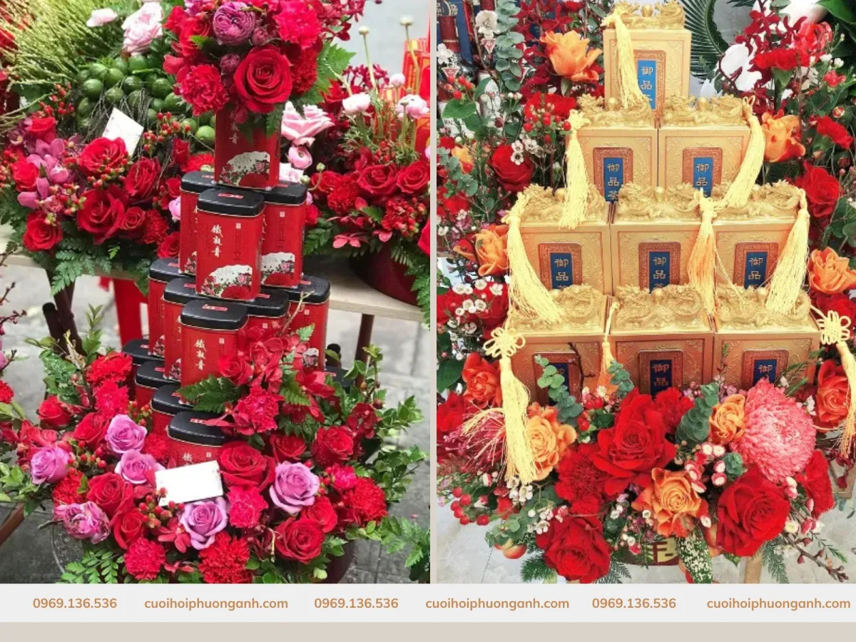 Tráp chè ăn hỏi là gì? Ý nghĩa tráp chè trong bộ tráp ăn hỏi