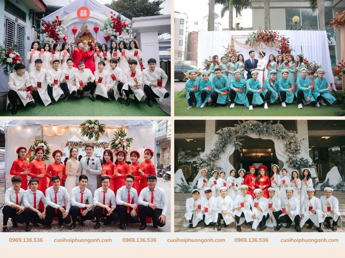 Dịch vụ bê tráp ăn hỏi chuyên nghiệp