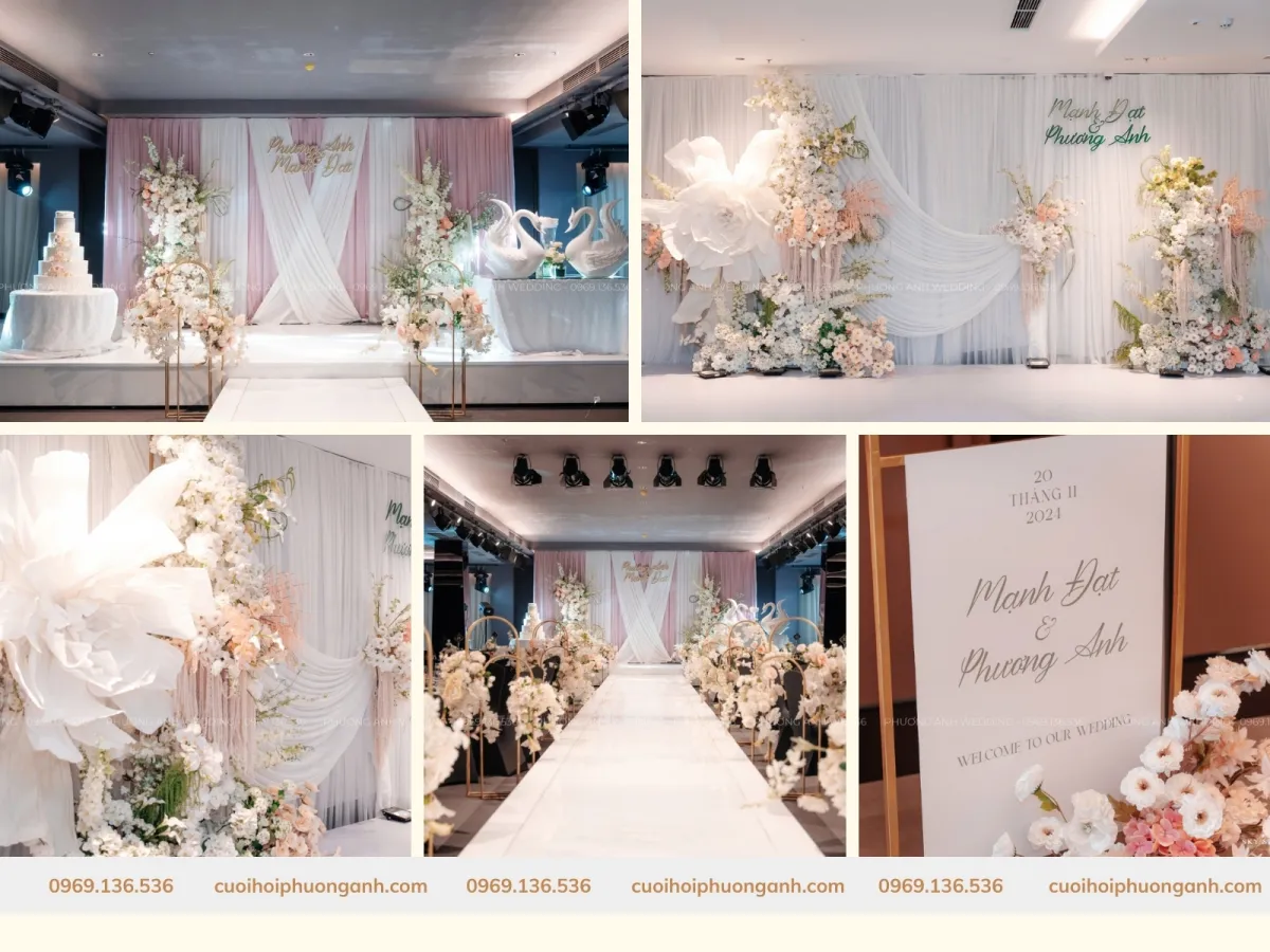 Dịch vụ trang trí cưới hỏi tại Đông Anh
