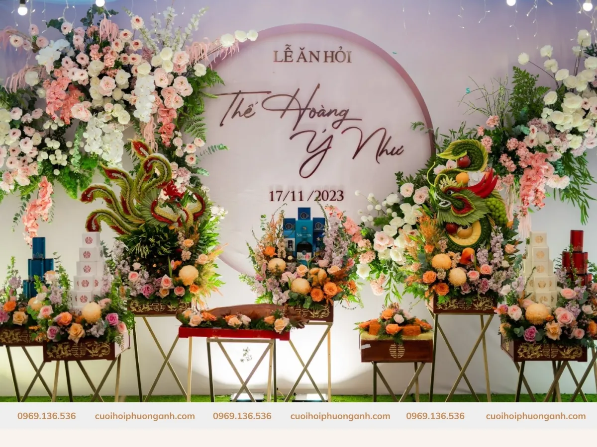 Dịch vụ tráp ăn hỏi