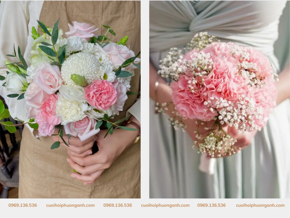 Hoa cưới cẩm chướng