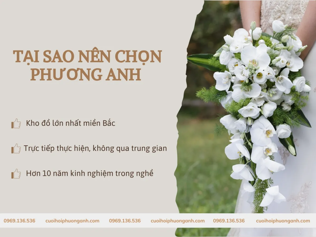  Edit media Vì sao nên đặt hoa cưới cầm tay cô dâu tại Phương Anh Wedding 