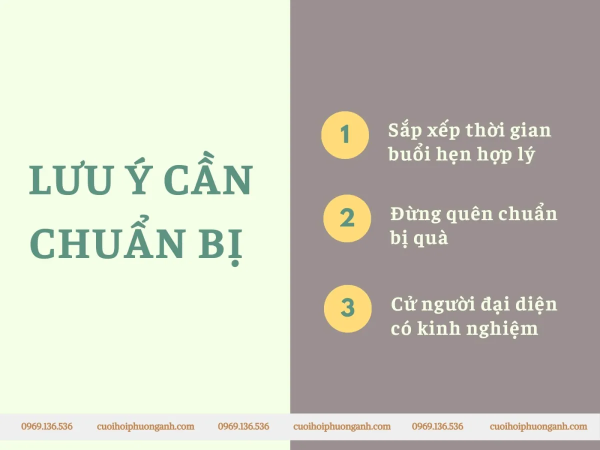  Edit media  Lưu ý cần chuẩn bị để buổi xin cưới hai giữa hai gia đình thành công   