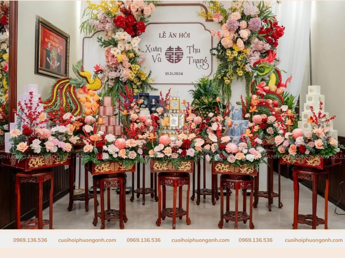 Dịch vụ tráp cưới hỏi quận Cầu Giấy