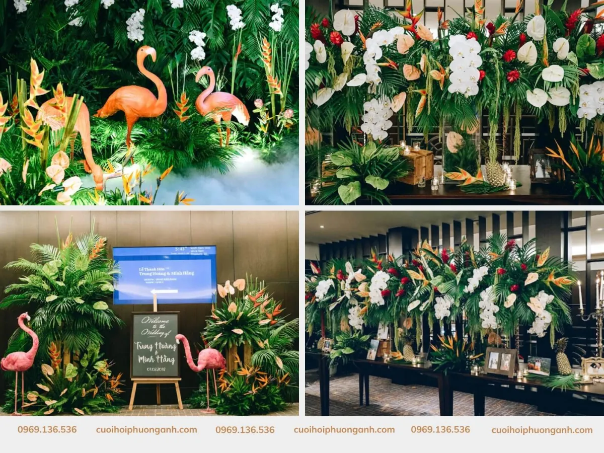 Khu vực đón khách đậm chất tropical 2