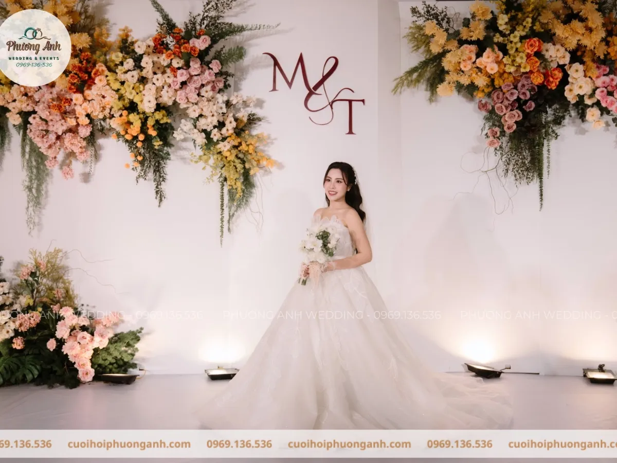 Backdrop chụp ảnh đám cưới