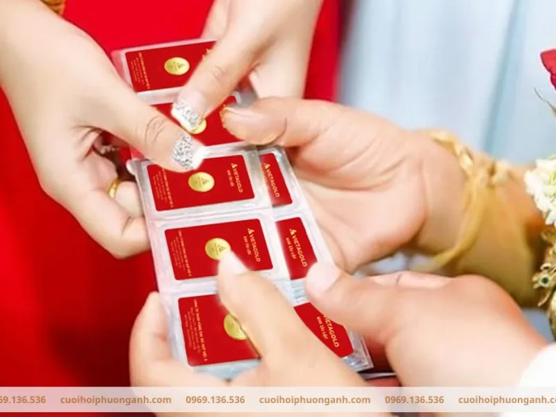 Của hồi môn mang ý nghĩa chúc phúc cho tình yêu và cuộc sống hạnh phúc