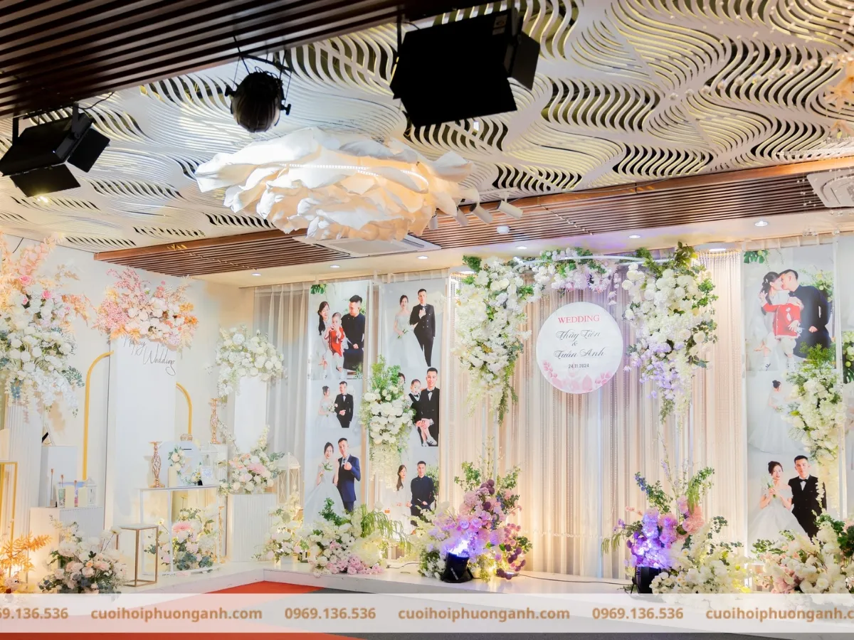 Mẫu trang trí sảnh cưới 3