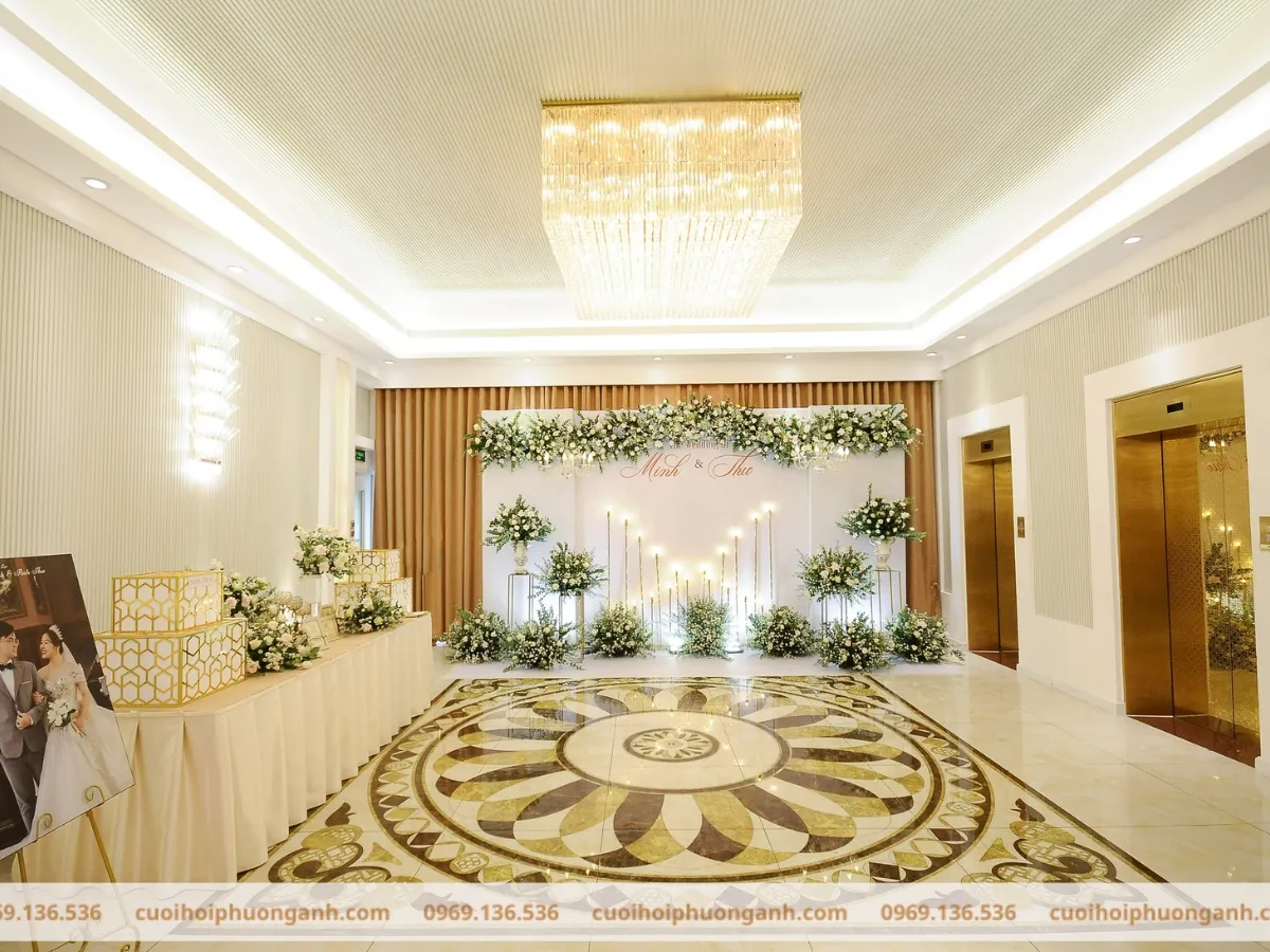 Mẫu trang trí sảnh cưới 4