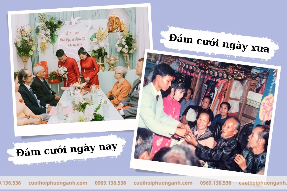 Quy trình và nghi lễ cưới hỏi xưa và nay