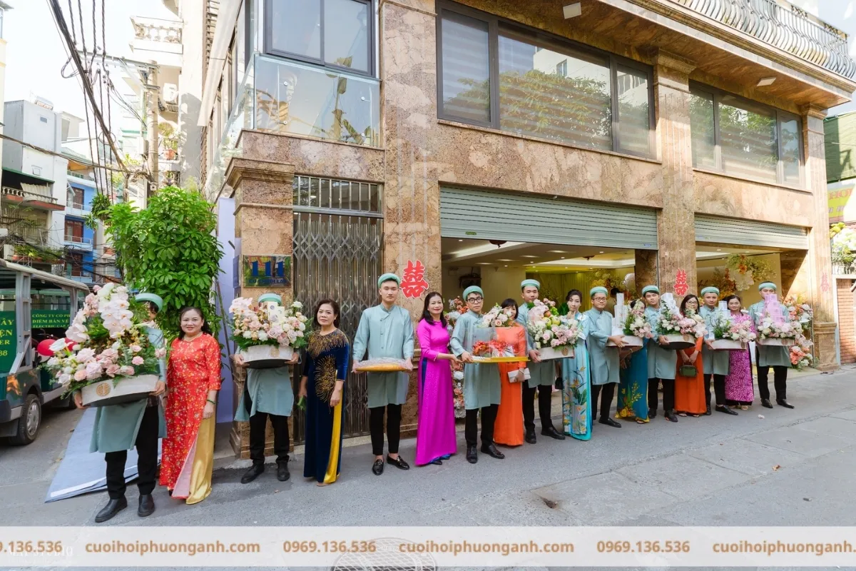 lựa chọn người tham gia đón dâu cần tuân thủ nhiều kiêng kỵ
