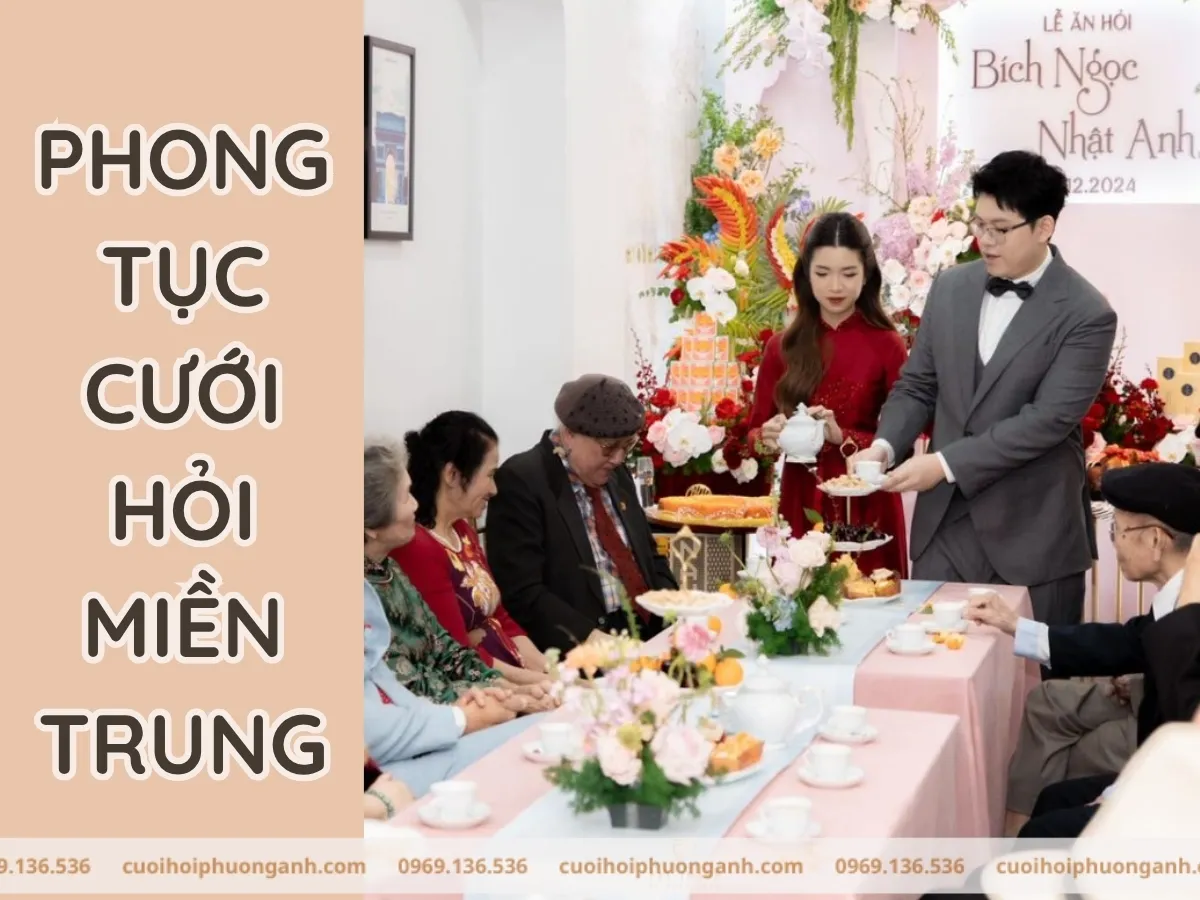 khám phá phong tục cưới hỏi miền Trung