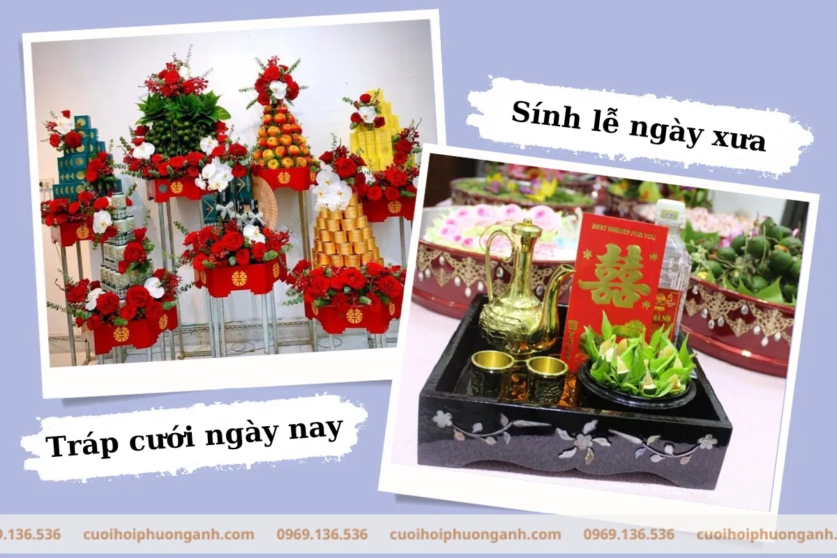 Sự khác biệt về lễ vật trong phong tục cưới hỏi Việt Nam xưa và nay