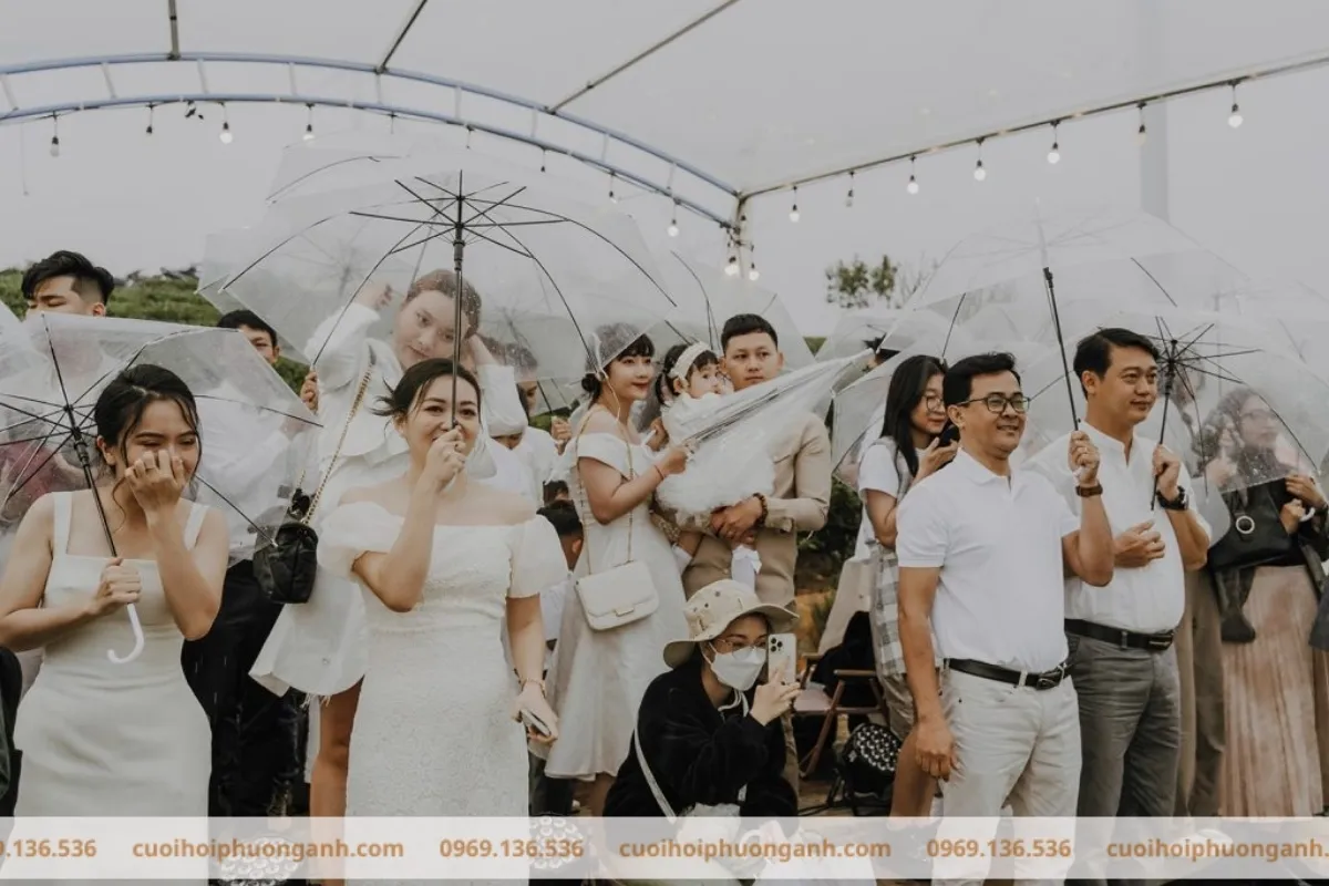 Thách thức thường gặp khi tổ chức cưới đám cưới ngoài trời