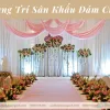trang trí sân khấu đám cưới
