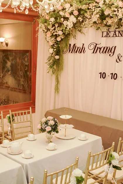 Lễ ăn hỏi Minh Trang, Việt Anh 10.10.2018