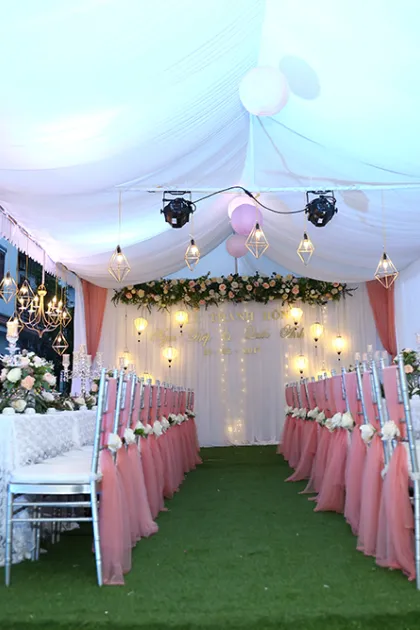 Trang trí Lễ thành hôn Ngọc Diệp - Quốc Vinh