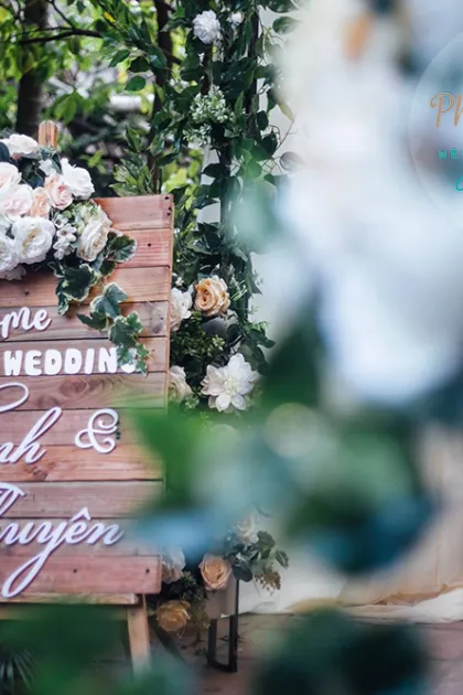 Trang trí Lễ ăn hỏi cô dâu Minh Minh - chú rể Vũ Thuyên