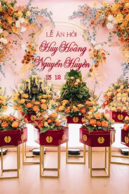 Mẫu tráp cưới hỏi đầy đủ, chu đáo nhất - chỉ có ở Phương Anh Wedding